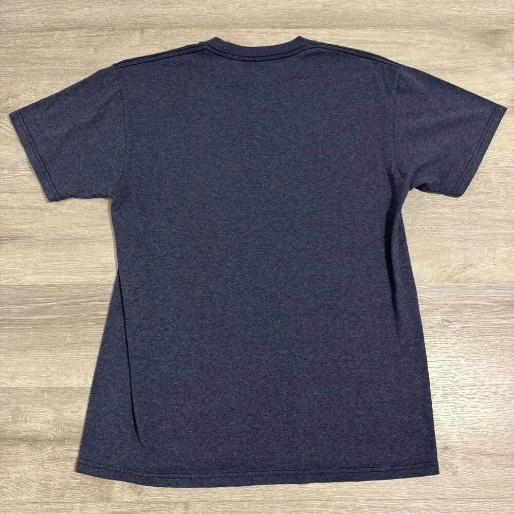 Derek Jeter Shirt New York Yankees Baseball Majestic Men's Blue Medium Tee